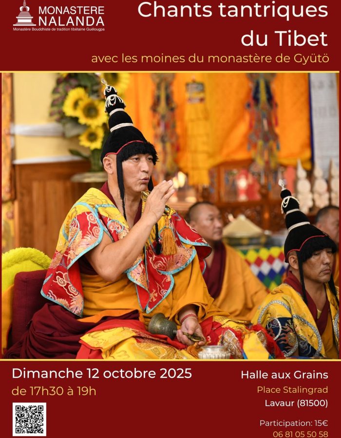 Chants tantriques du Tibet avec les moines de Gyütö A5